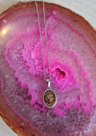 Ketting Cupido - Quotes to live by - Zilver en goudkleur