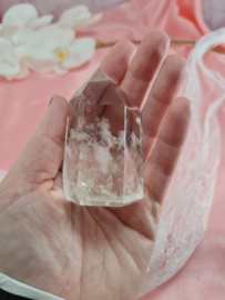 Bergkristal - Gepolijste punt - No.27 - Madagaskar - 7,1cm