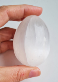 Seleniet Edelsteen Ei 6,5 cm
