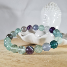 Edelsteen Armband Fluoriet - 10 mm