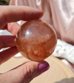 Hematoiet kwarts - Edelsteen Bol - no.7