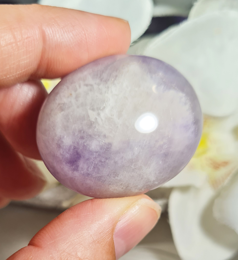 Amethist Handsteen no.9 - 3,5 cm Edelsteen