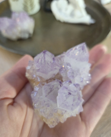 Cactus Amethist - Spirit Amethist - Edelsteen Cluster 7 cm
