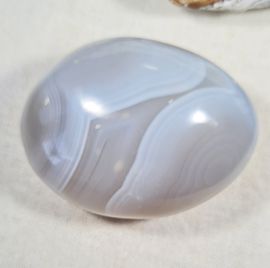 Agaat Handsteen no.1 Edelsteen 5,5 cm