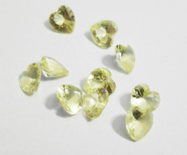 Charm - Bedeltje - Strass - hart