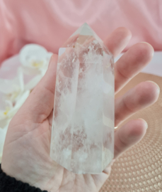Bergkristal - gepolijste punt - no.09 - Madagaskar - 10 cm