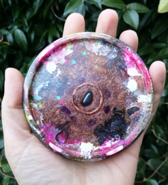 Orgonite Oplaaddisk - Pink