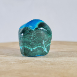 Chrysocolla Malachiet Trommelsteen no.3 - 2,5 cm