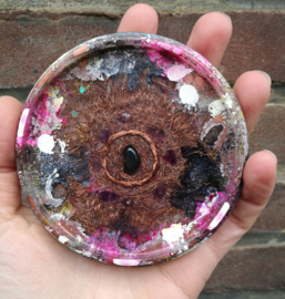 Orgonite Oplaaddisk - Pink