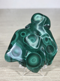 Malachiet Edelsteen Sculptuur 9 cm