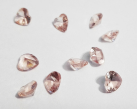 Charm - Bedeltje - Strass - hart