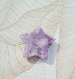 Lepidoliet Edelsteen Ster no.1