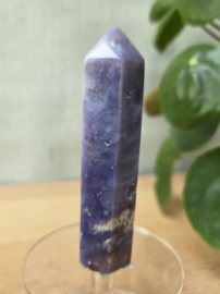 Chalcedoon Paars Edelsteen Punt - diverse soorten