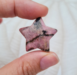 Rhodoniet Edelsteen Ster no.1