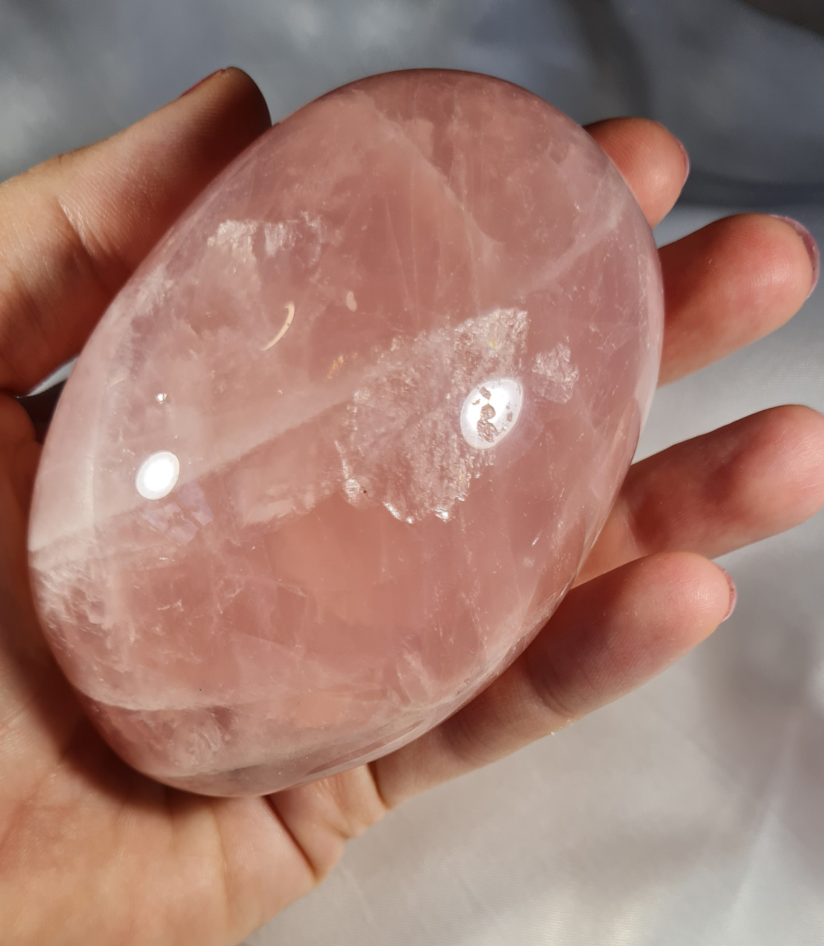 Rozenkwarts A+ 9,5 cm Jumbosteen Zuid - Afrika no.1