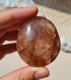 Hematoide Kwarts - Palmsteen - no.8