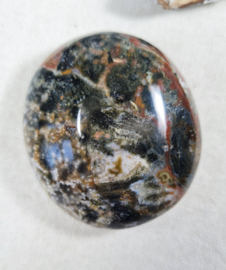 Oceaan Jaspis Handsteen no.3 Edelsteen