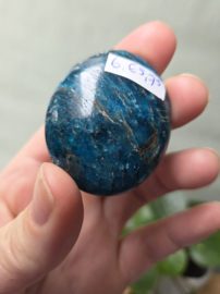 Apatiet Blauw Handsteen - Inspiratie & Focus no.6-8