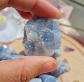 Blue Calcite Raw Mineral - per piece