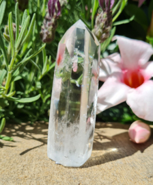 Bergkristal - Gepolijste punt - No.03 - Madagaskar - 7cm
