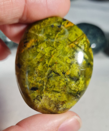 Groene Opaal Palmsteen Edelsteen no.05 - 4,5 cm