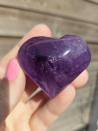 Amethist Edelsteen Hart div. soorten