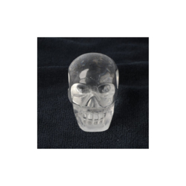 Schedel / Skull Bergkristal Edelsteen - 6,7 cm