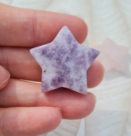 Lepidoliet Edelsteen Ster no.1