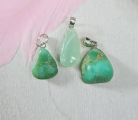 Edelsteen Hanger Chrysopraas