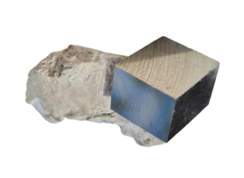 Pyriet Kristal Kubus op Matrix no.3