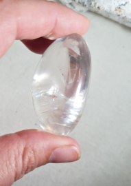 Bergkristal Handsteen no.07 - 4,5 cm