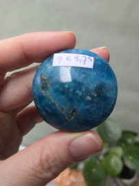 Apatiet Blauw Handsteen - Inspiratie & Focus no.6-8