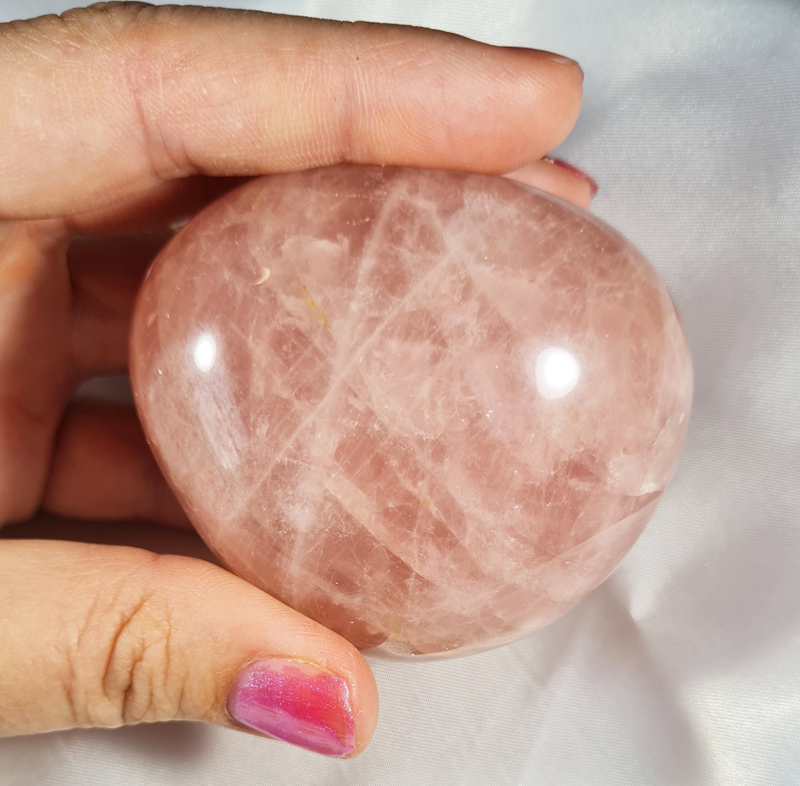 Rozenkwarts 6,5 cm A+ Jumbosteen Zuid - Afrika no.7