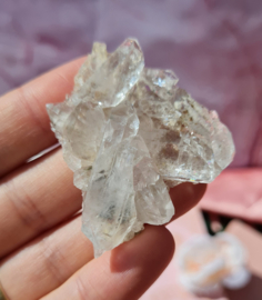 Bergkristal - Edelsteen Cluster Brazilië - Extra - no.27 - 5 cm