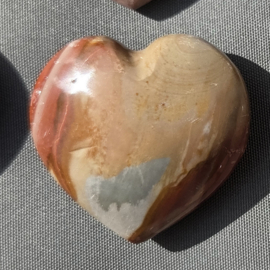 Polychroom Jaspis - Hart verschillende soorten