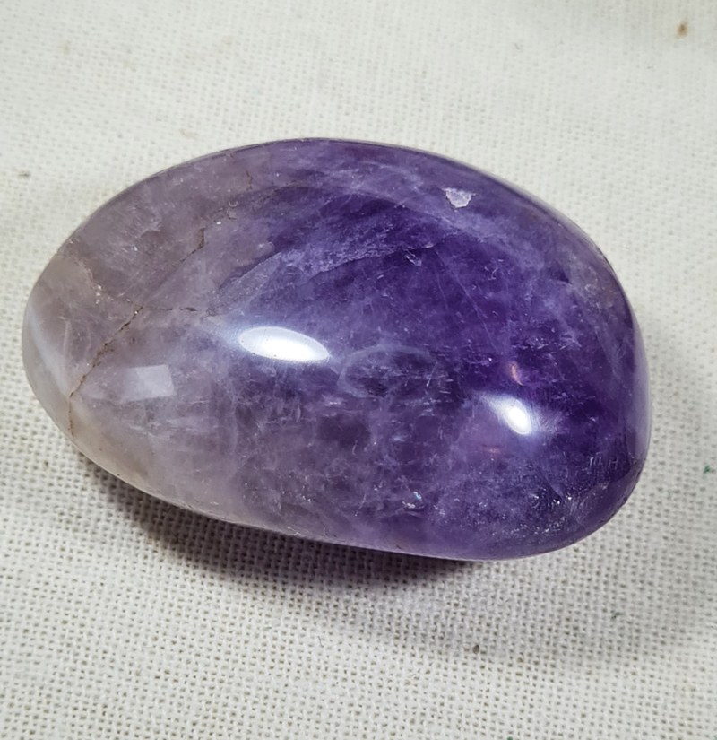 Amethist Handsteen no.4  - 4,5 cm Edelsteen