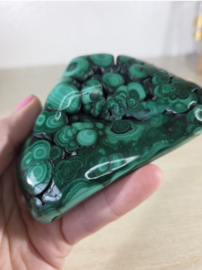 Malachiet Edelsteen Sculptuur 10 cm