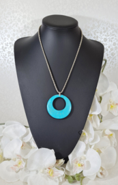 Ketting Turkoois Cirkel