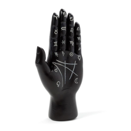 Beeld Zwarte Mantra Hand 15 cm