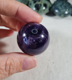 Amethist Edelsteen Bol AA 3 cm no.8