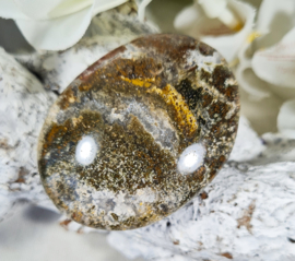 Oceaan Jaspis Handsteen no.4 Edelsteen