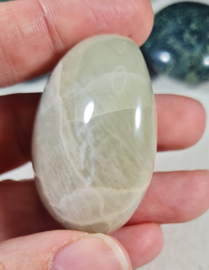 Groene Maansteen Edelsteen Palmsteen - no.14 - 4 cm