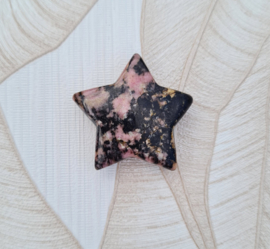 Rhodoniet Edelsteen Ster no.2