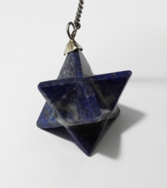 Pendel - Merkaba - Lapis Lazuli - 3 cm