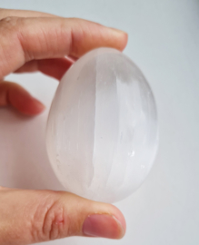 Seleniet Edelsteen Ei 6,5 cm