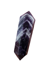 Amethist Chevron Dubbeleinder - no.09 - 5,5 cm