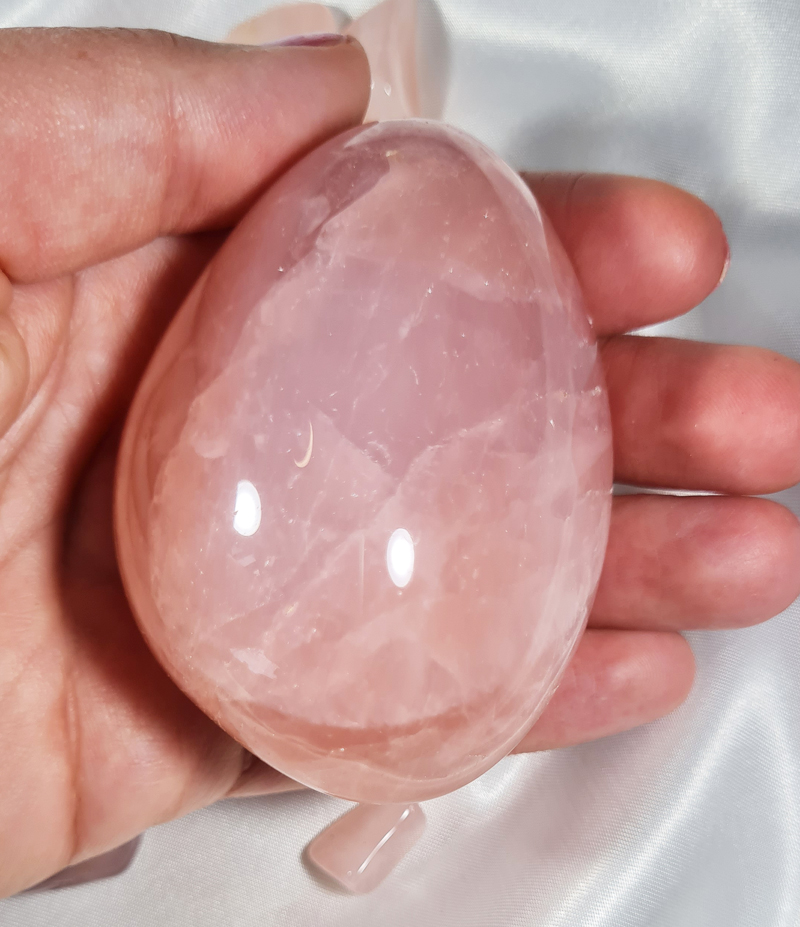 Rozenkwarts 7 cm A+ Jumbosteen Zuid - Afrika no.18