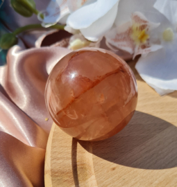 Hematoiet kwarts - Edelsteen Bol - no.7