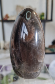 Zwarte Maansteen Edelsteen Sculptuur 8cm no.1