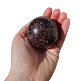 Granaat Edelsteen Bol - 5,7 cm - Madagaskar